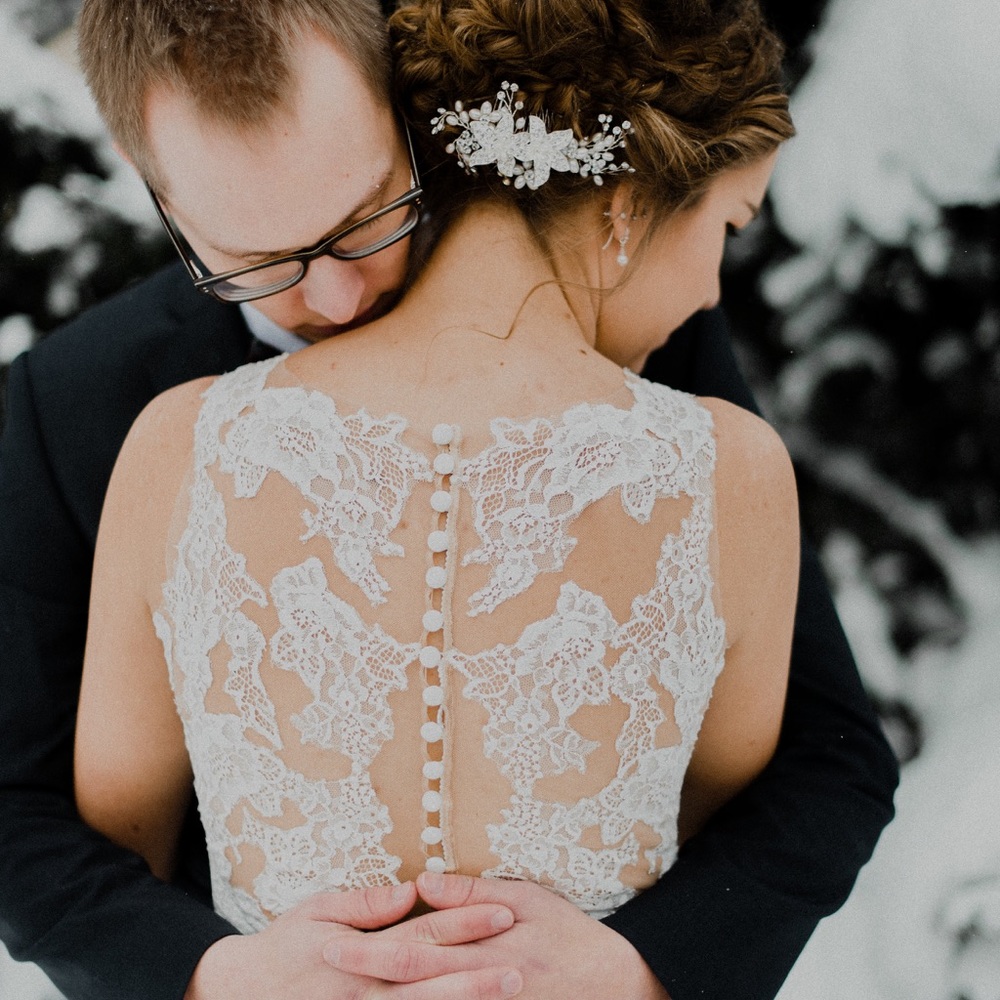 Wedding hair piece!